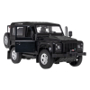 Land Rover Defender czarny RASTAR model 1:14 Zdalnie sterowanie auto + Pilot 2,4 GHz + Ręcznie otwierane drzwi
